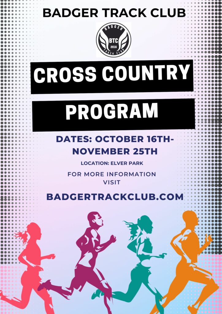 2023 BTC Fall Cross Country Program Madison Wisconsin